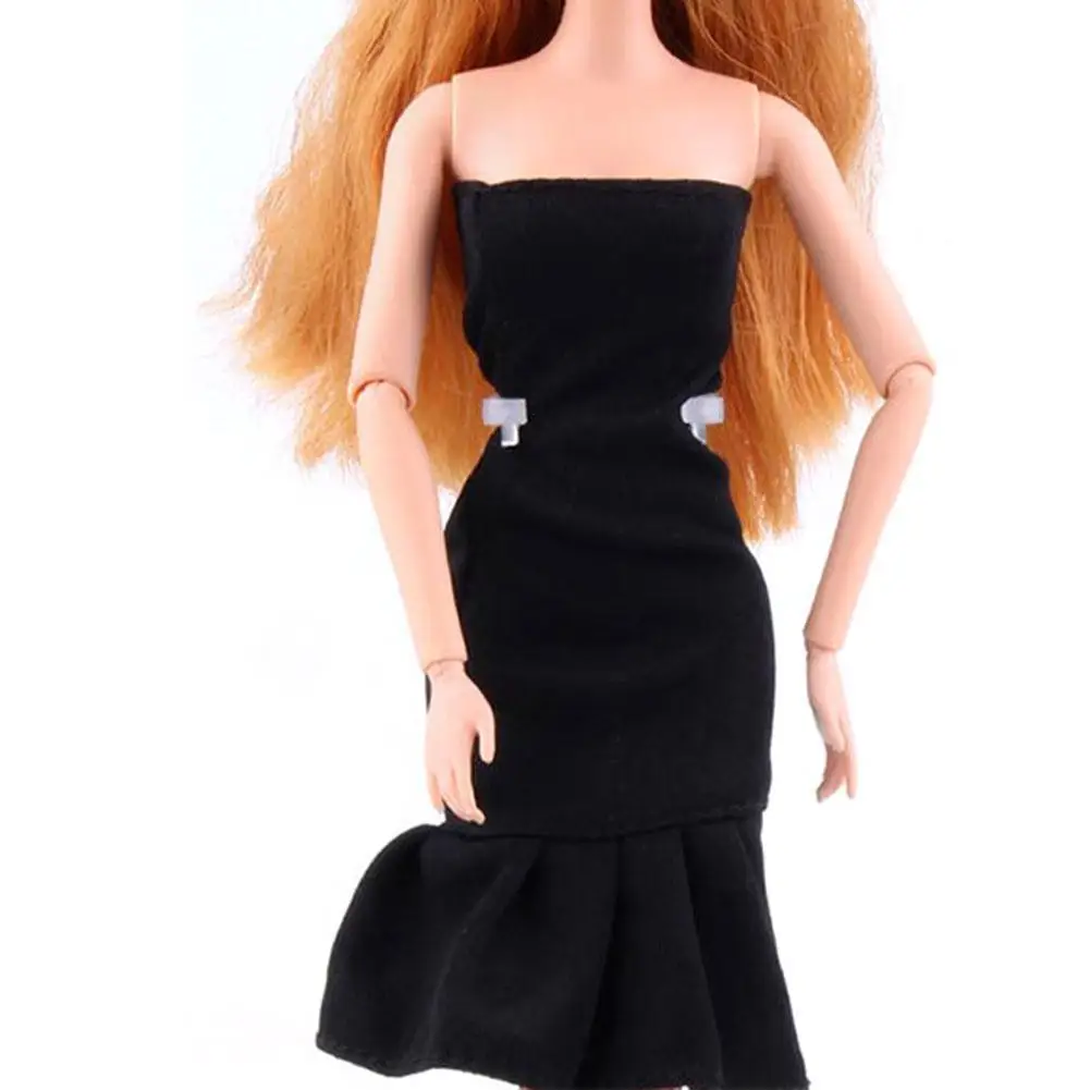 

Аксессуары для куклы игрушки различных Платье черного цвета для кружевное платье в кукольном стиле аксессуары свадьба повседневные игрушк...