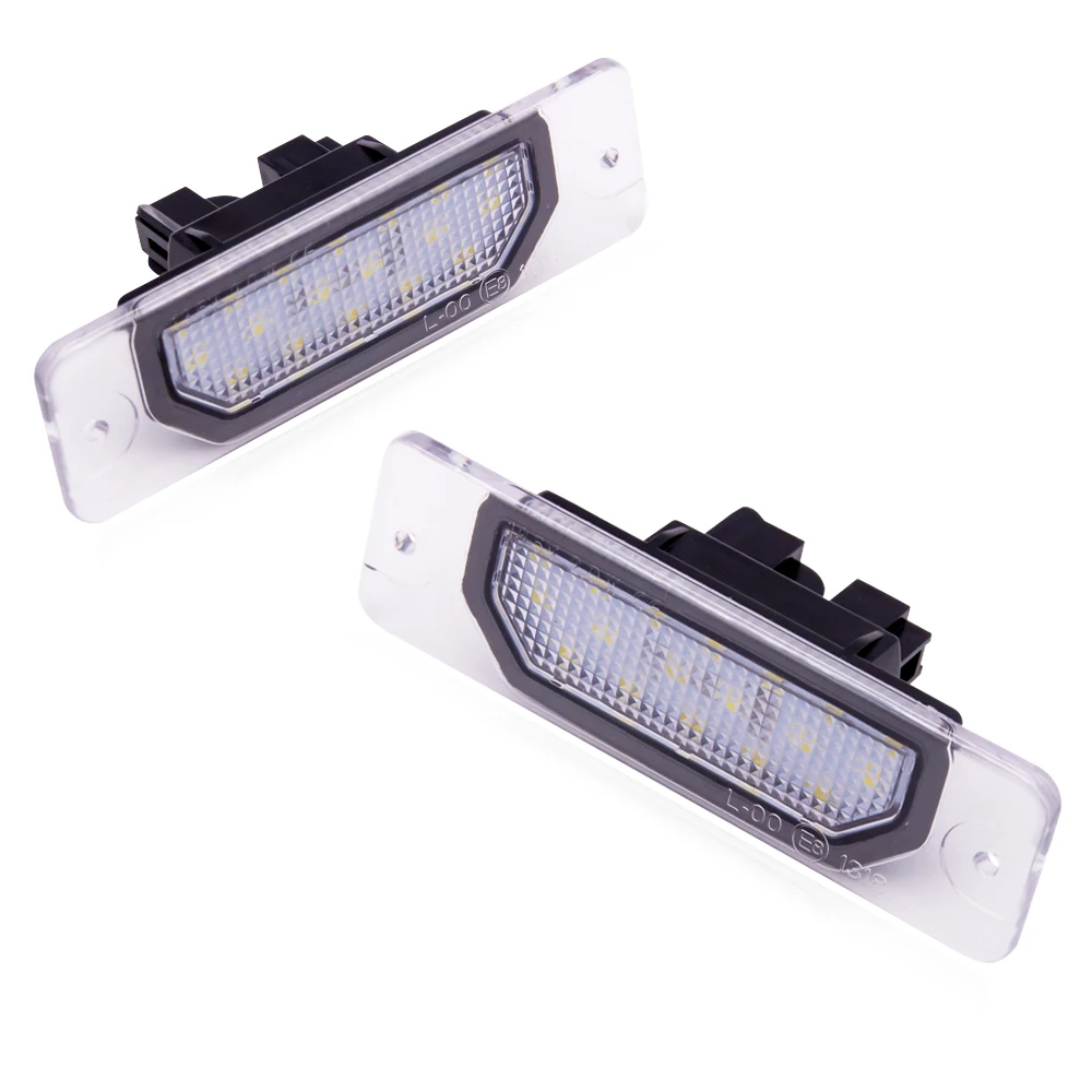2 шт. светодиодный светильник для номерного знака автомобиля Nissan CEFIRO A33 99 03 Fuga 09 Led