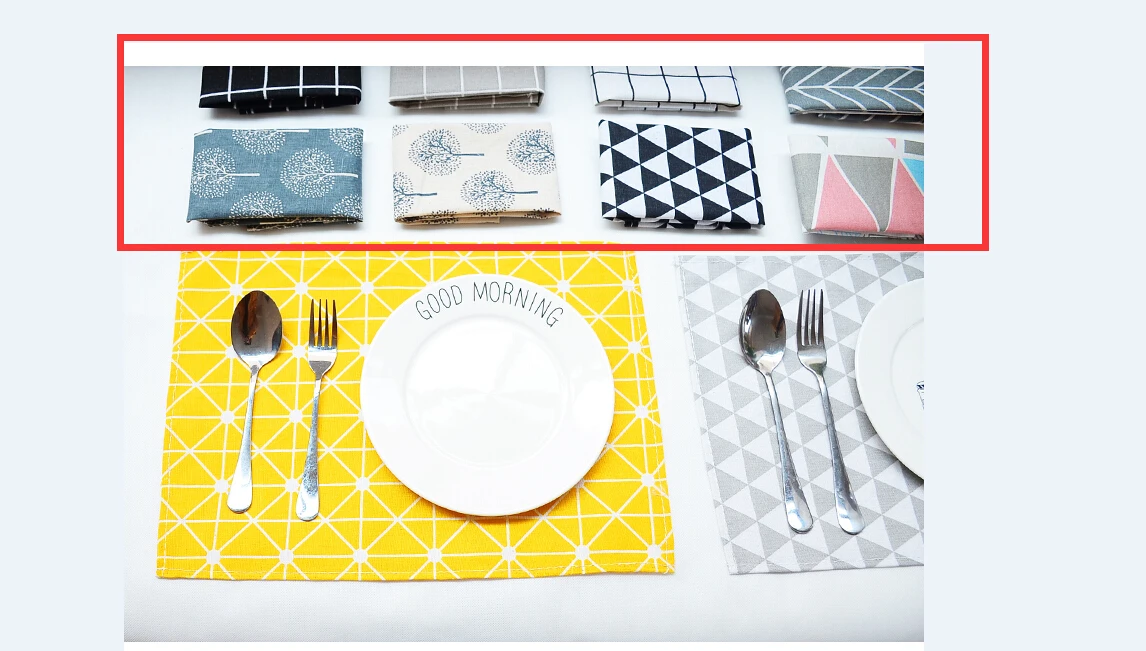 Домашний льняной коврик для еды легко моется бытовые предметы столовые манеры