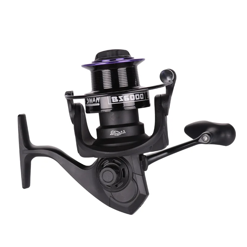 

Ocean Beach Fishing Spinning Fishing Reel 5.2:1/4.9:1/4.1:1 Carp Fishing Reel BS4000-10000 Saltwater Fishing Reels Metal