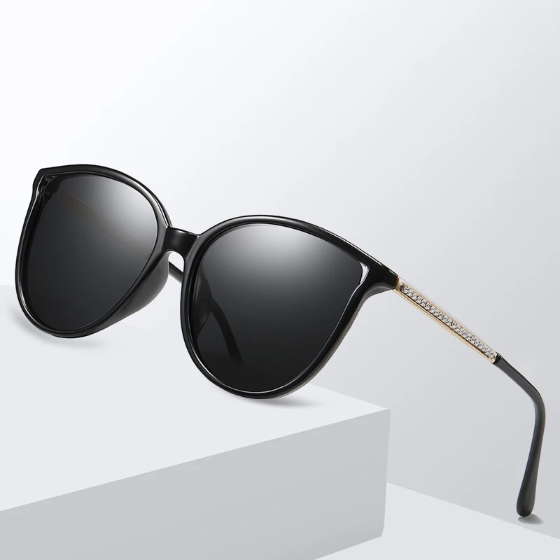 Новинка роскошные женские поляризационные солнцезащитные очки Модный ремешок