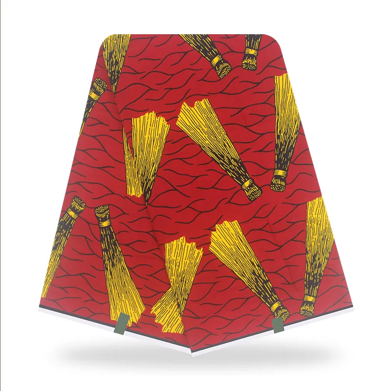 

African Wax fabric 6yard cotton Ankara Fabric 2021 new fashion wax fabriAfrican Fabric Print 100% Cotton Africain Original Wax