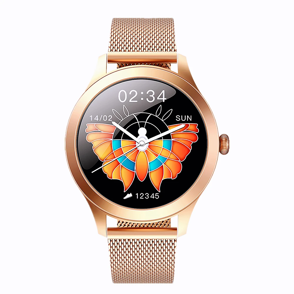 

Fashion Female Smart Watch 24 Hours Heart Rate Monitor Women Lady Smartwatch 9 Sports Mode Fitness Tracker KW10 Pro Clock 2021
