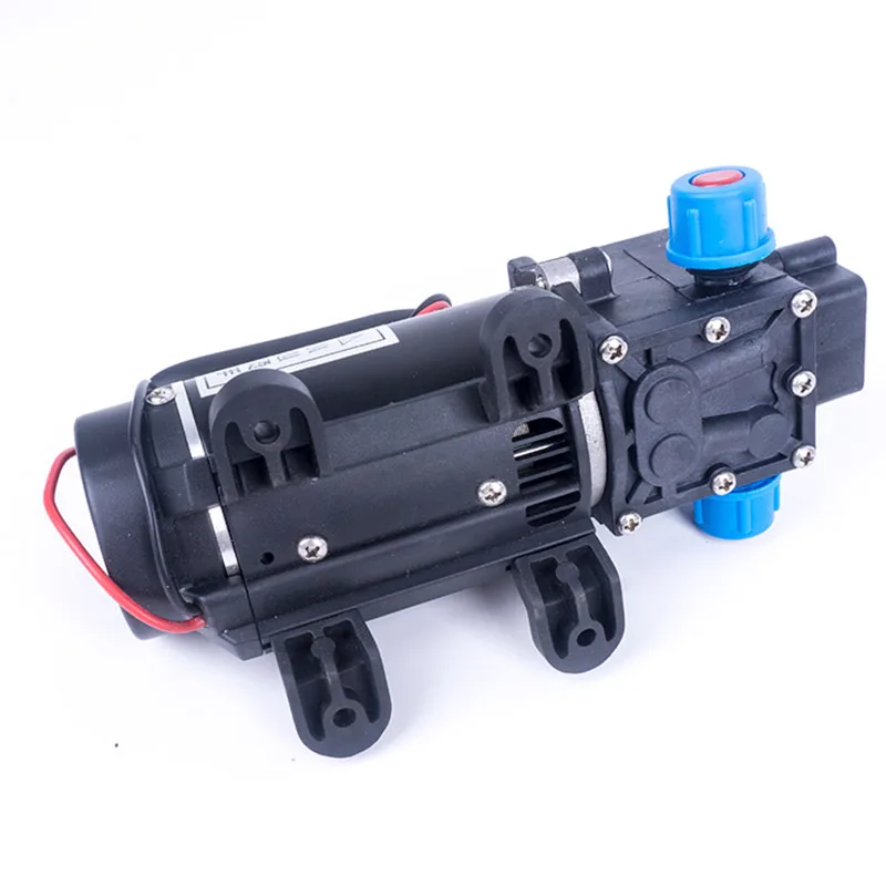 DC 12V 100W 1.1MPA 130PSI 8л/мин водяной насос высокого давления электрический мембранный самовсасывающий насос для мытья автомобиля