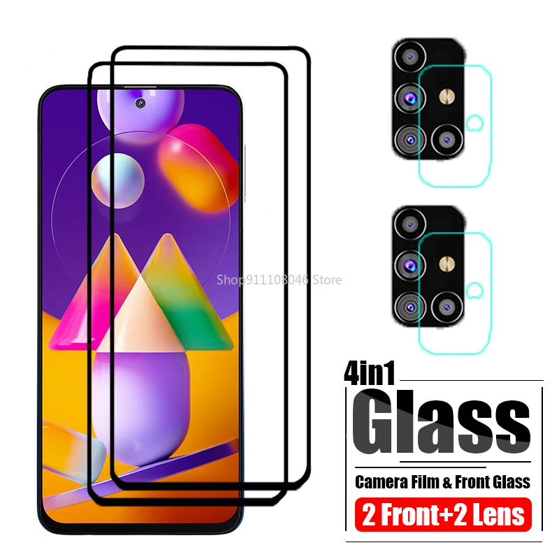

Camera Protective Glass for Samsung Galaxy M31S Screen Protector On for Samsung M31 S Galax M 31 31S Phone Lens Tempered Film