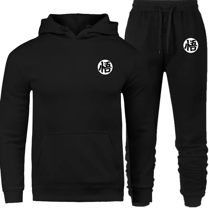 

Newest Anime Fashion Brand Men's/Women's Hoodies Sets Dragon Wu slime Hoodie streetwear Men Sweat homme Casual tracksuit suits