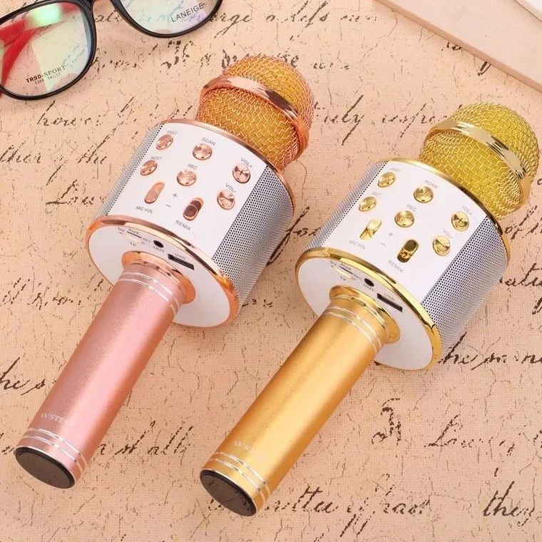 

Wireless Bluetooth Microphone Handheld KTV Universal Singing Bar Live Karaoke Microphone Audio Integrated