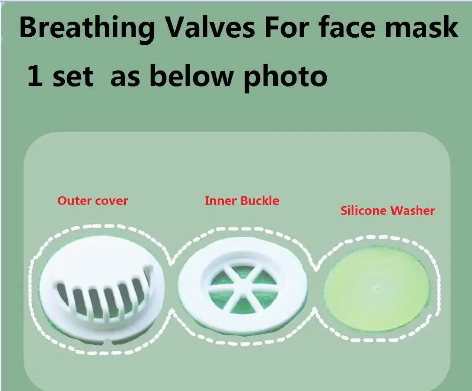 Бесплатная доставка экспресс дыхательные клапаны черного и белого цвета