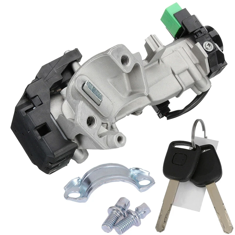 Выключатель зажигания цилиндрический замок Авто Trans + 2 ключа 48 Чип для Honda 03-05