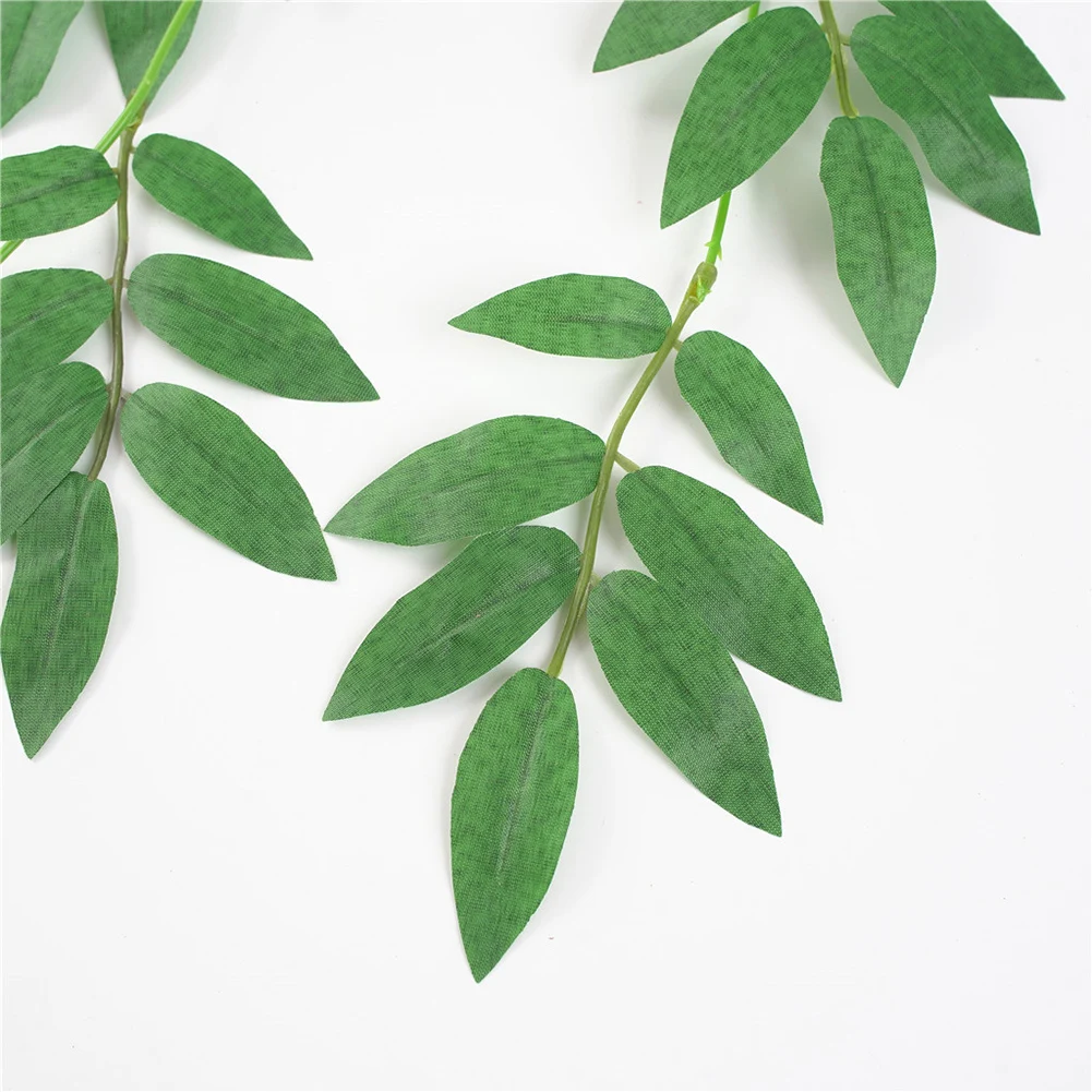 Искусственные цветы растения настенная лоза зелень гирлянда искусственная ива
