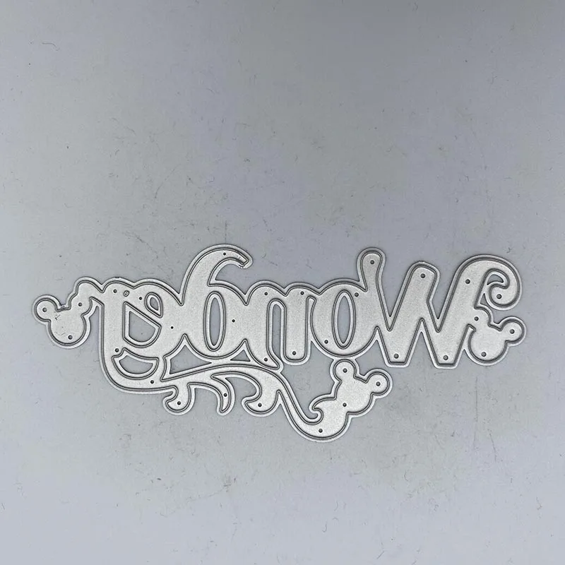 

New Design Craft Metal Cutting Dies WONDER Decoration Scrapbook Album Paper Card Craft Embossing die cuts