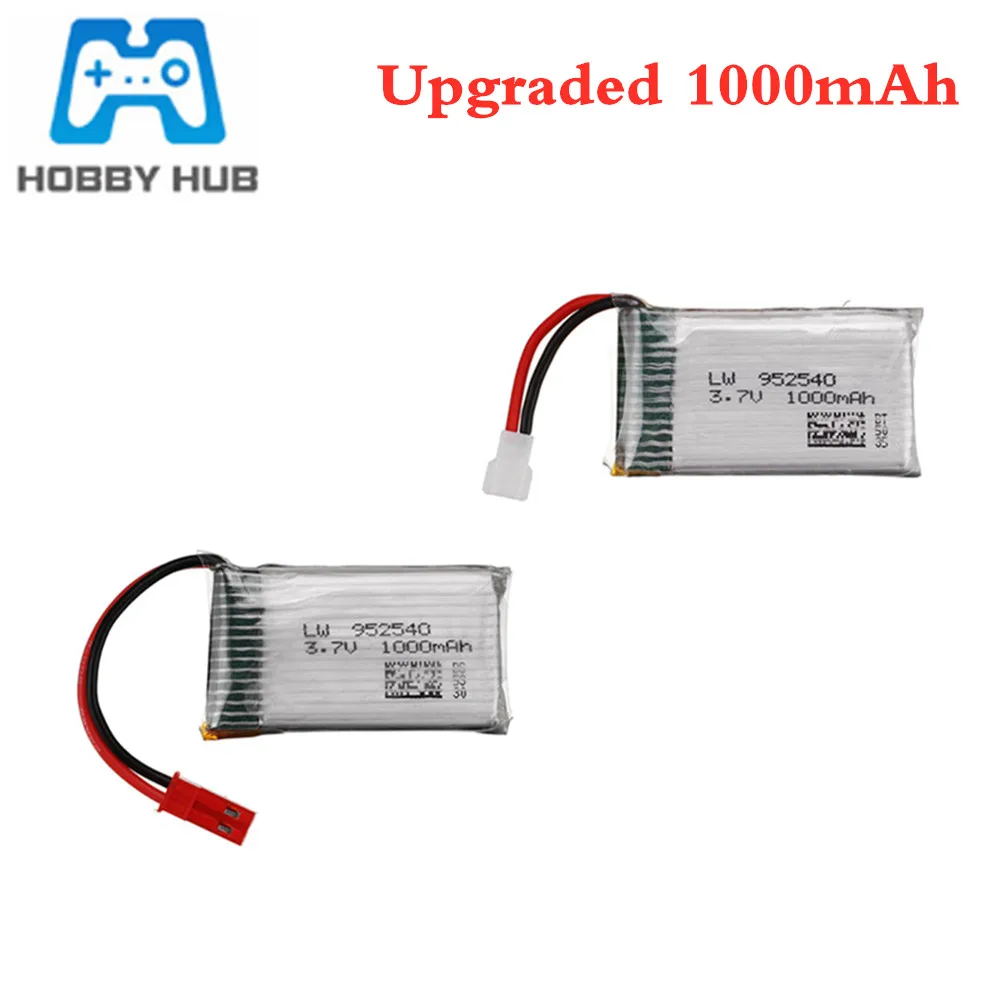 Аккумулятор 3 7 в 1000 мАч 952540 для Syma X5 X5C X5SC X5SW TK M68 MJX X705C SG600 HQ898B H11D H11C H11WH T64 Запчасти