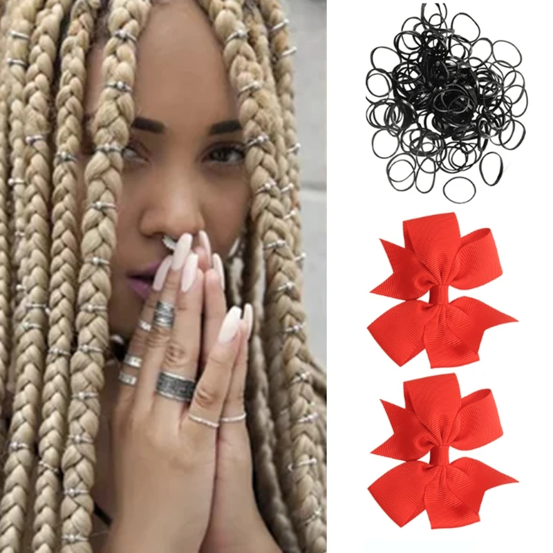 

Шпильки для волос, мини-манжеты для волос, дреды, подвесные бусины для волос, пружинные витые аксессуары для наращивания волос