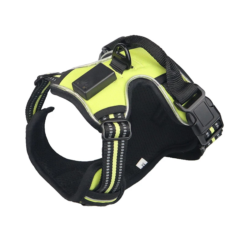 

Pet Product LED Harness Tailup Nylon Flashing Light Safety Dog Harness Leash Rope Belt LED Dog Collar Vest Pet Supplies