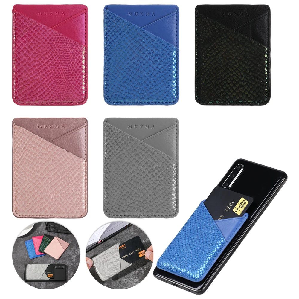 Новая модная клейкая Сумочка для сотового телефона из искусственной кожи