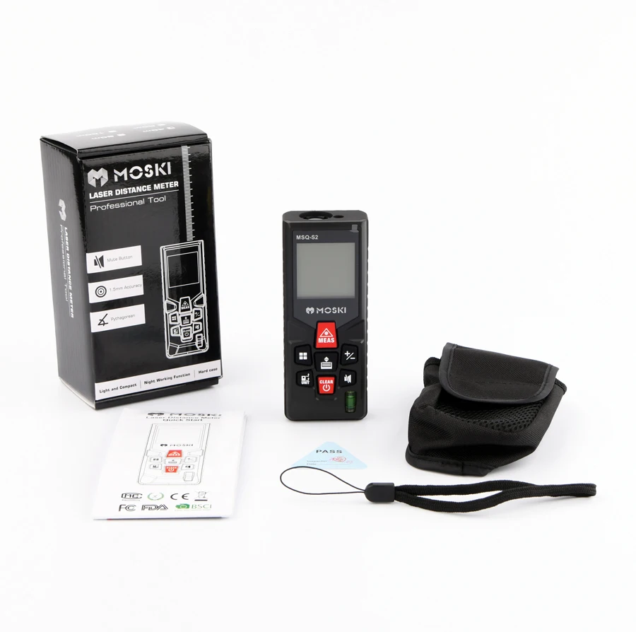 Лазерный дальномер 80 м лазерный лазерная рулетка измерительная линейка