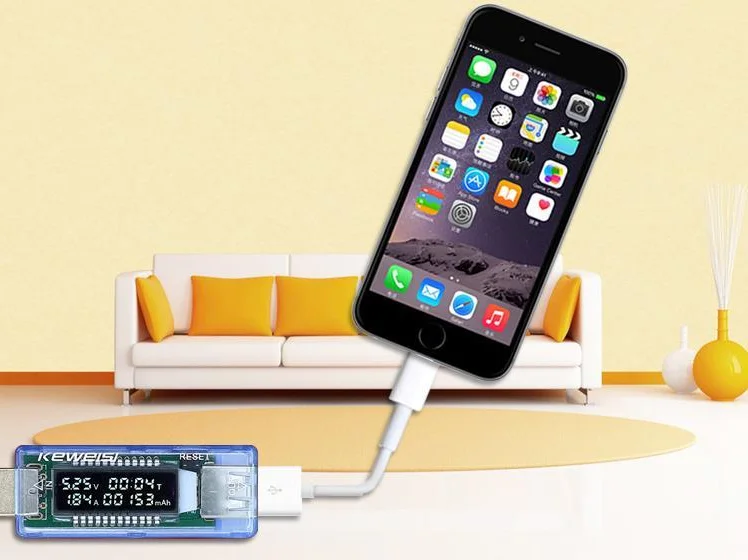 USB тестер для измерения напряжения и емкости аккумулятора|Измерители напряжения|