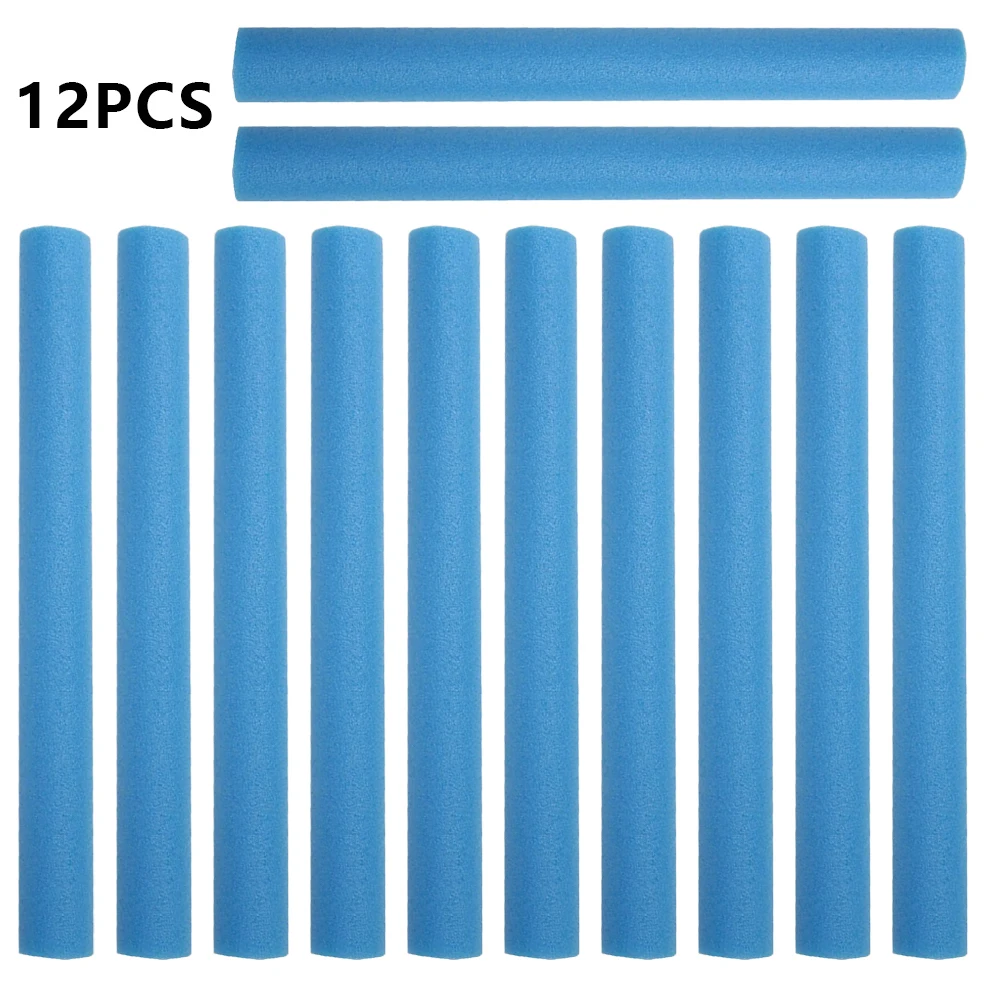 

12PCS 40CM Trampoline Poles Cover Padding Foam Tubing Foamed Pipe Sponge Casing Protective Trampoline Pole Foam Sleeves Blue