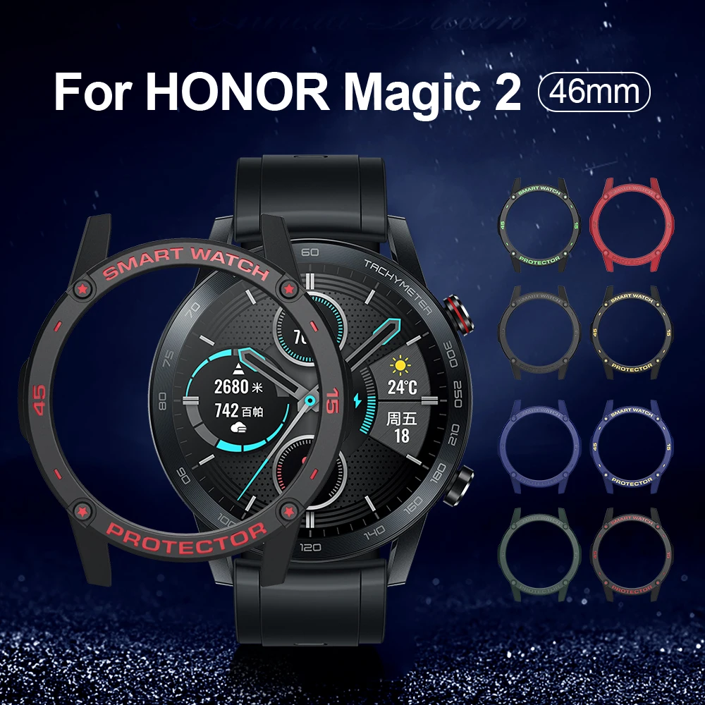 Чехол для умных часов huawei honor magic 2 46 мм чехол из ТПУ с защитой аксессуары мм|Часы