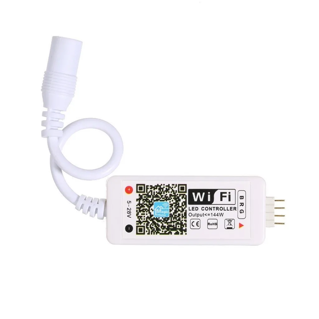 Мини WiFi музыкальный контроль Лер RGB/RGBW 5050 Светодиодная лента светильник для Alexa