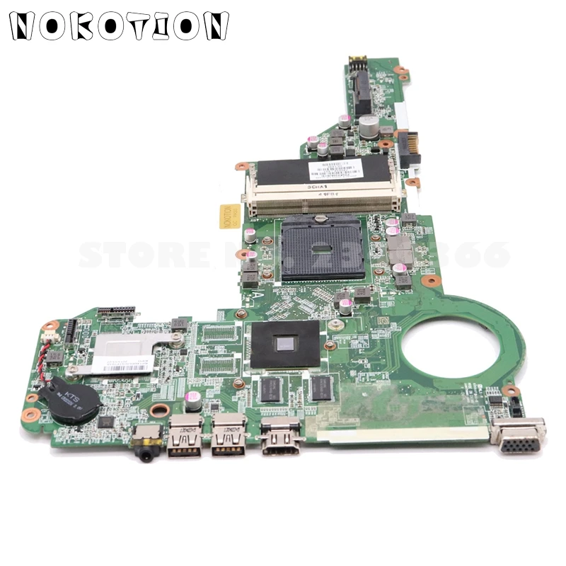 Материнская плата NOKOTION 720692-501 720692-001 для ноутбука hp Pavilion 15-E 17-E DA0R75MB6C0 Socket fs1 DDR3 1 Гб видеокарта