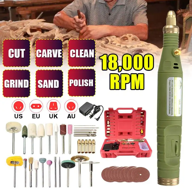 

Cordless Rotary Tool Engraving Pen DIY Mini Drill Electric Dremel Grinder for Carving Polishing Grinding