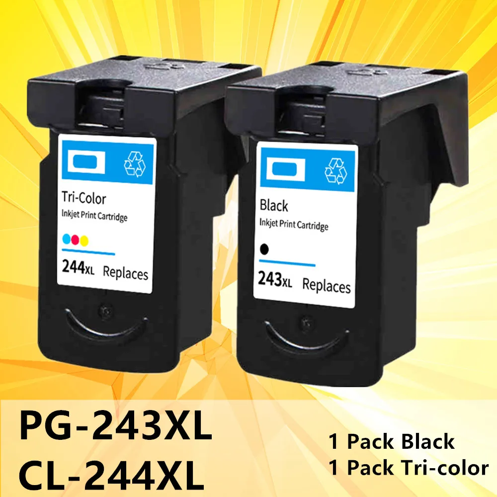 PG243XL CL244XL 243 244 чернильный картридж 243XL 244XL PG243 CL244 PG-243XL для принтера Canon MG2924 MG2420 MG2520