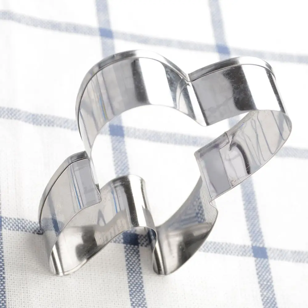 Новинка 3D резак для печенья в форме зуба инструменты из нержавеющей стали формы