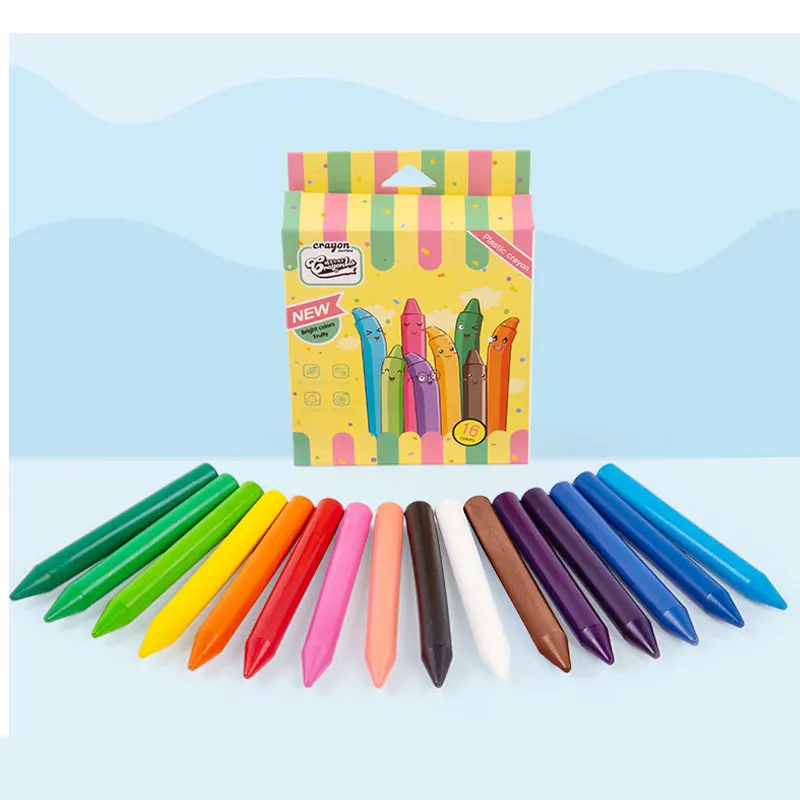 16 цветов профессионально цветные карандаши для рисования детей школьные