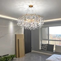 modern luxury led chandeliers lighting for dining room home decoration crystal ceiling chandeliers lamp furniture living room