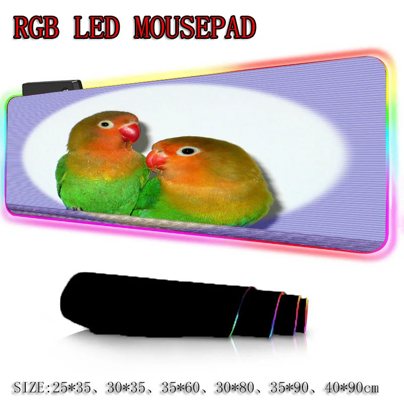 Большой коврик для мыши XGZ с рисунком аниме RGB черный Настольный компьютера в виде