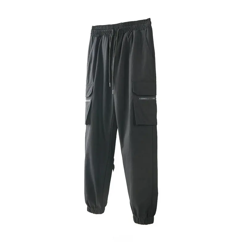 VIISHOW уличная одежда одноцветные Мужские штаны брендовые хип-хоп брюки карго