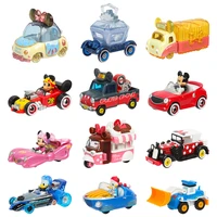 tomy diecast model car simulation toy car model jewel road mickey minnie tomica collect toy figures