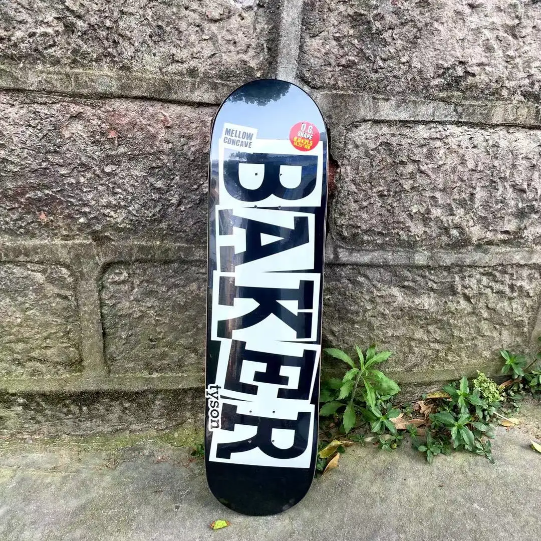 

Professional skateboard Baker Skateboard 8.0 Inch U-Shaped Transverse Skateboard 7-Layer Canada Wood Deck Three-layer Dyeing Hi