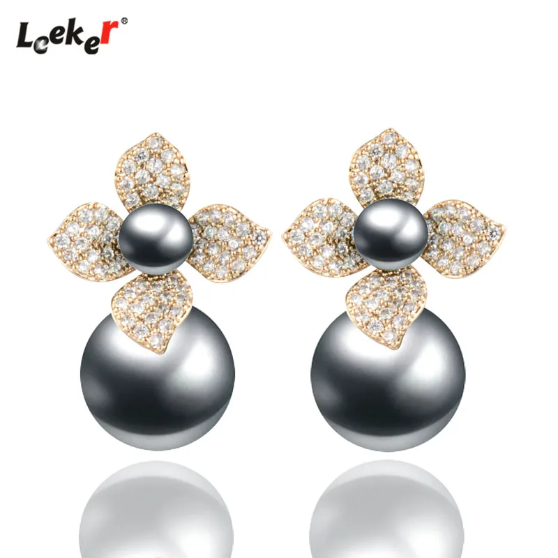 LEEKER Двойные цепи половина Снежинка чокер ожерелье Желтая роза Золото Серебро