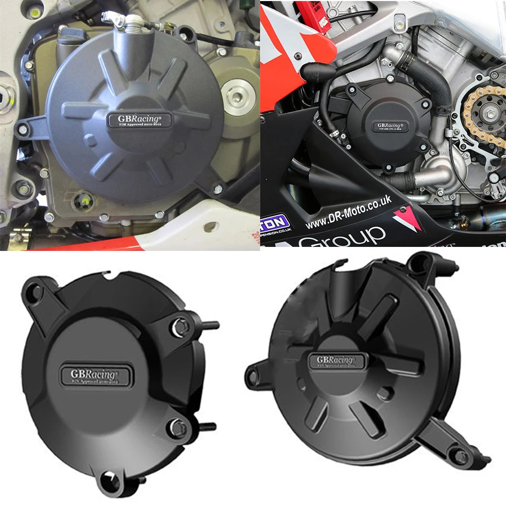 

motorcycle ENGINE COVER SET CLUTCH COVER ALTERNATOR COVER For RSV4 RR 2015-2020 2016 2017 2018 2019