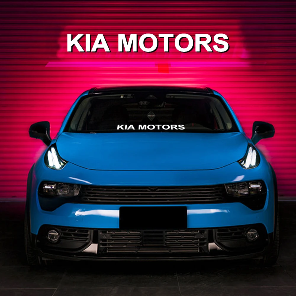 

1Pcs Car Letter Stickers Creative Fashion Decals Windshield Decoration For KIA K2 K3 K4 K5 Sorento Sportage Optima Rio Ceed Cera
