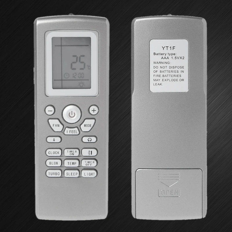 

Запасной пульт дистанционного управления для кондиционера Gree Yt1f Yt1ff Yt1f1 Yt1f2 Yt1f3