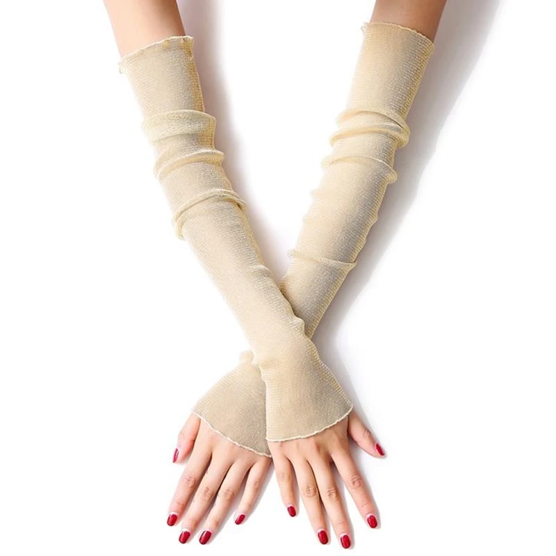 

Car ice sleeve sunscreen female ice silk sleeves guard arm summer outdoor sports riding driving UV shade