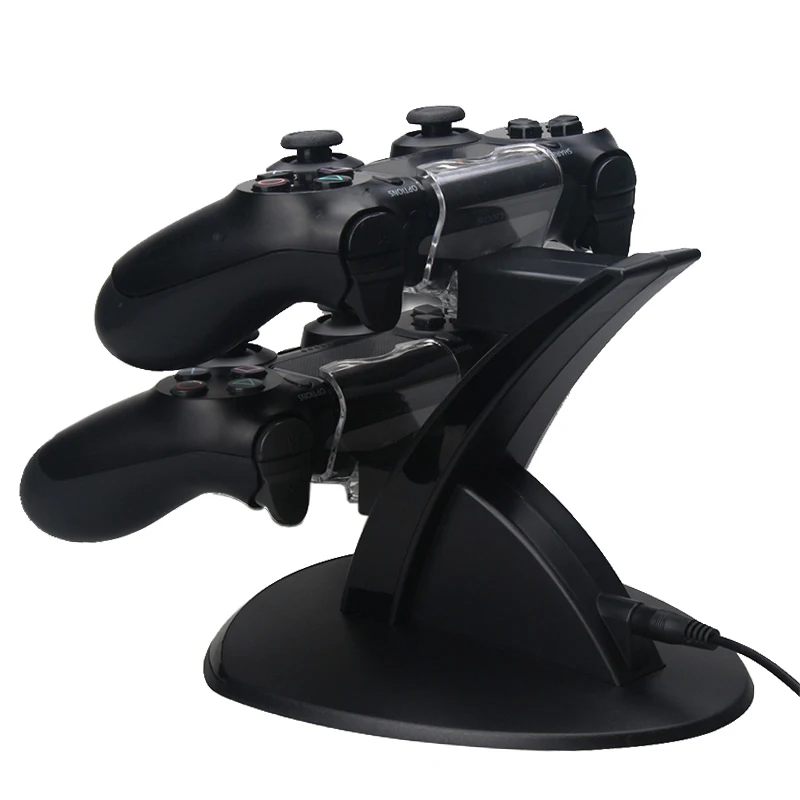 PS4 аксессуары для джойстик док-станция двойной микро USB зарядное устройство Joypad