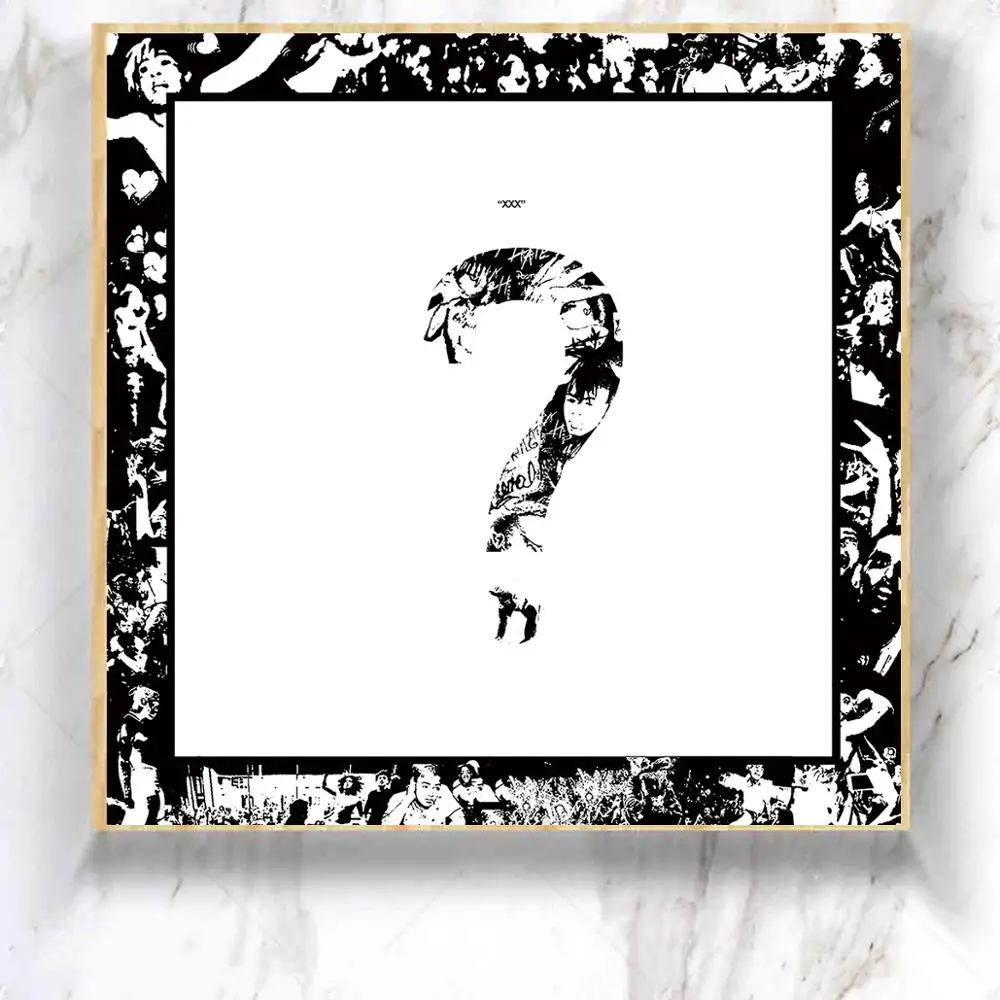 Новый альбом XXXTENTACION Rap Star 2018 художественный плакат печать настенное украшение