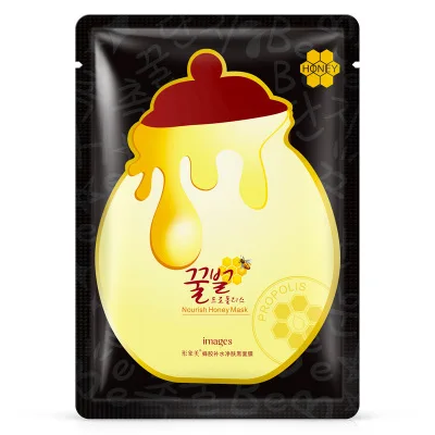 BIOAQUA медовый Увлажняющий маска для лица Лечение Акне питает лица-контроль