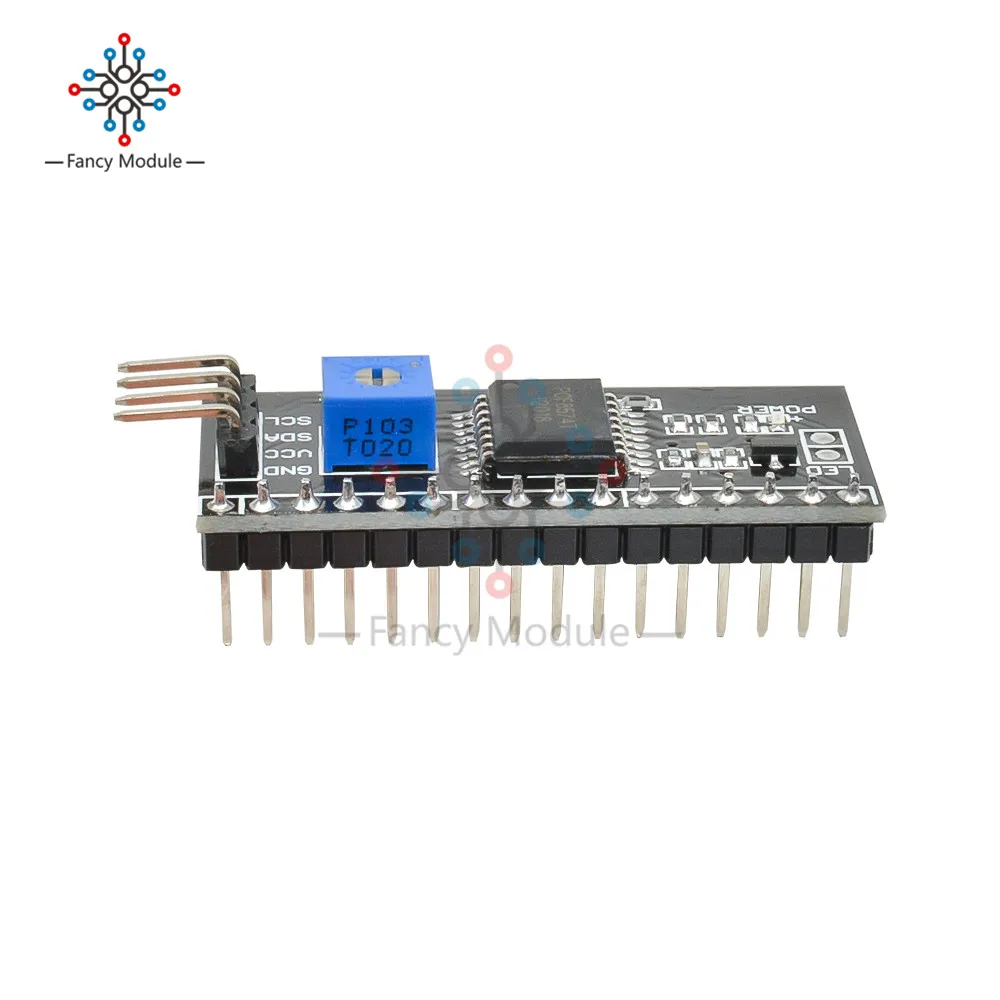 Плата адаптер для Arduino PCF8574T PCF8574 IIC/I2C/Interface LCD 1602 2004 10 шт./лот|Детали и аксессуары
