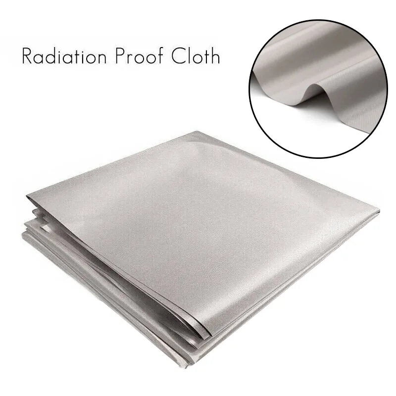 

EMF Protection Fabric Anti Radiation Blocking RFID Singal Wifi EMI LF RF 1m Anti-static Cloth High-shielding Conductive Fabric