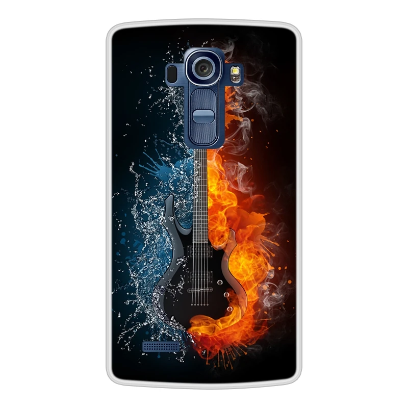 Чехол для LG G4 мягкий силиконовый чехол из ТПУ с шикарным рисунком LGG4 H815 телефона в