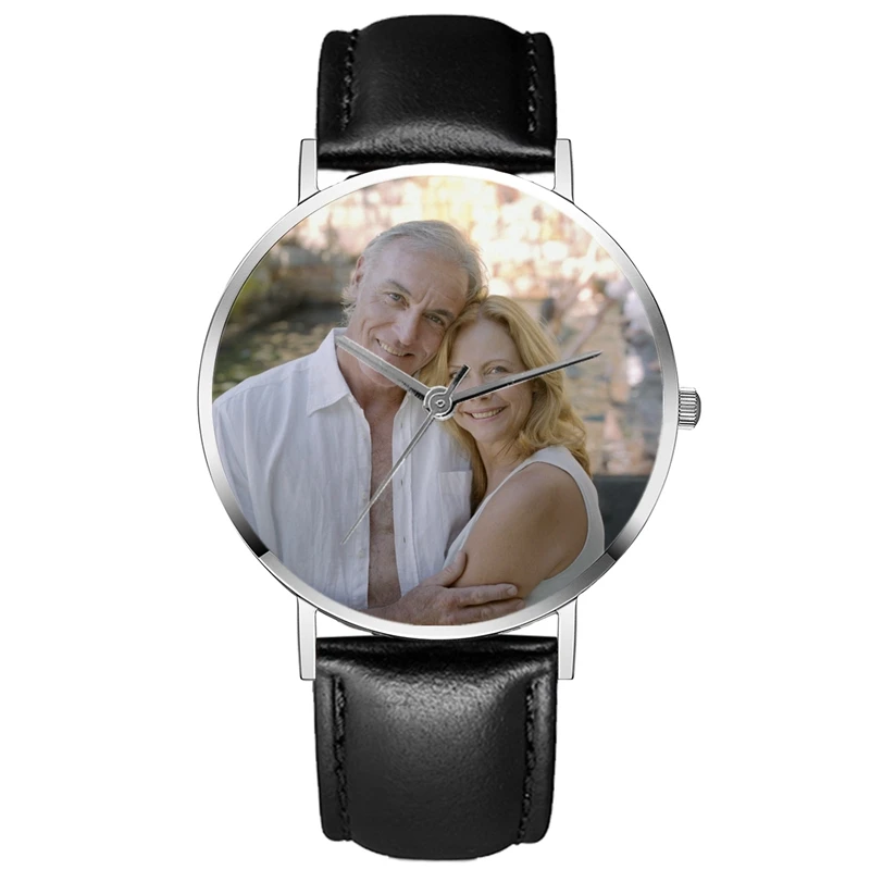 2 шт. DIY Аксессуары производство часов на заказ фото наручные часы Reloj Personalizado Con Foto
