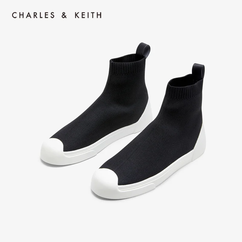 CHARLES＆KEITH Новинка 2020CK1 71650003Женские Кроссовки Без застёжки модные женская обувь
