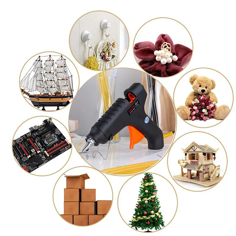 100 Вт клеевой пистолет подходит для 11 мм Большой Горячая Палка расплава клей