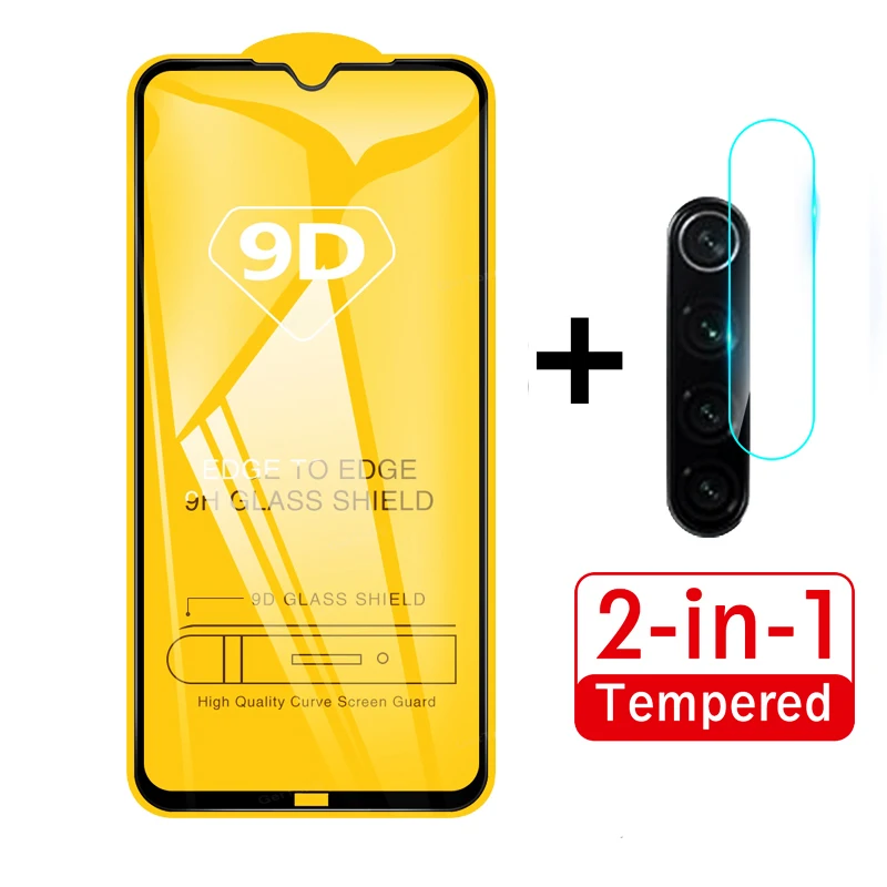 9D защита для экрана камеры стекло Xiaomi Redmi 8 8A Note Pro t полное покрытие закаленное