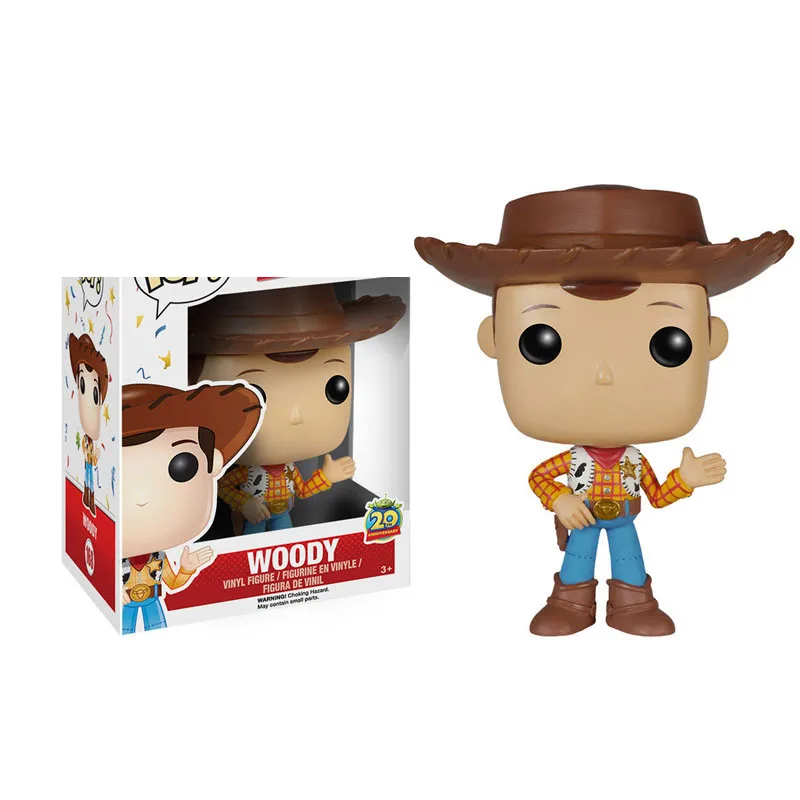 FUNKO Новая игрушка из мультфильма История игрушек Вуди #168 виниловые фигурки
